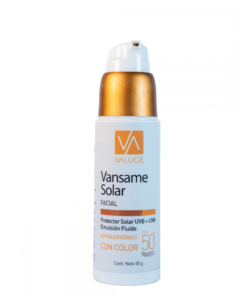 VANSAME SOLAR FACIAL COLOR FPS 50+ x 50gr