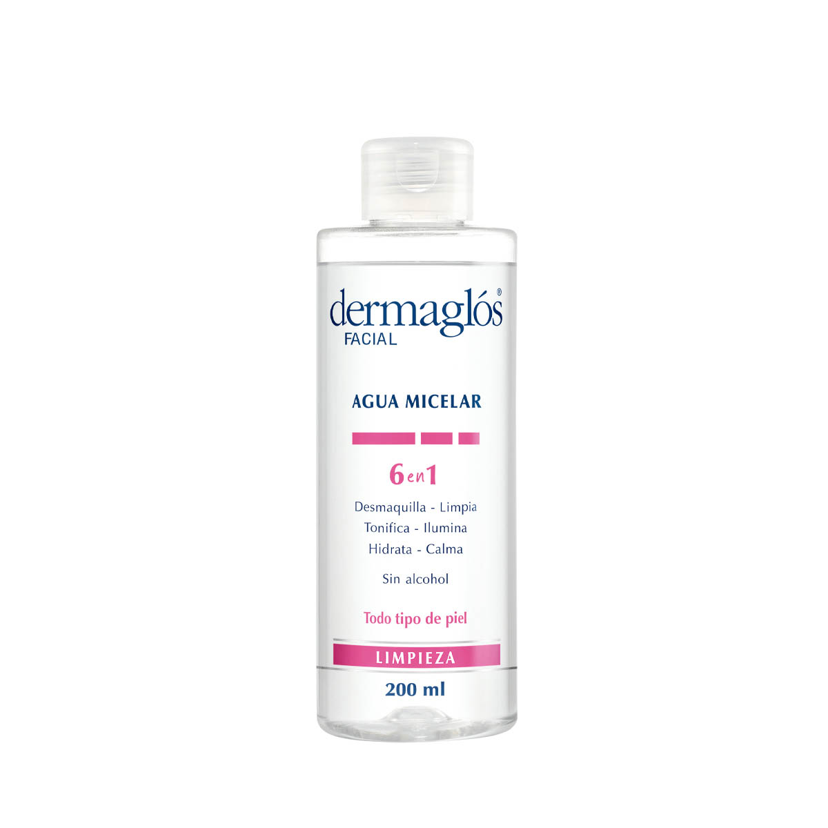 dermaglos agua micelar x 200ml