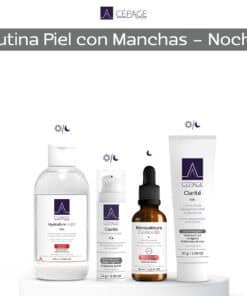 KIT CEPAGE PIEL CON MANCHAS/NOCHE (HYDRAFIRM H2O+CLARITE CO+RENOVATEURS GLICOLICO 10+CLARITE CR.)