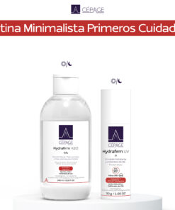 KIT CEPAGE PRIMEROS CUIDADOS/MINIMALISTA (HYDRAFIRM H2O+HYDRAFIRM UV)