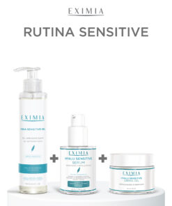 KIT EXIMIA RUTINA SENSITIVE (AQUA SENSITIVE GEL+HYALU SENSITIVE SERUM+HYALU SENSITIVE CREMA GEL)